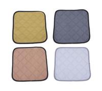 SUPVOX Cojines para Orina de Hámster 30x30 Cm, 4 Piezas Lavables para Jaulas de Cobayas, Esterilla Absorbente Transpirable para Mascotas Pequeñas, Cama Cómoda para Conejillos de Indias,