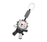 SUPVOX Colgante De Cuna Para Ñiño, Juguete De Educación Temprana Animal De Dibujos Animados, Material Seguro, Color Blanco y Negro, Desarrollo Visual y Motriz, Adecuado Para Recién Nacidos,