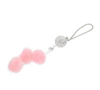 SUPVOX Colgante para Espejo Retrovisor de Coche Bola Rosa Decoración Colgante para Automóvil Adorno Creativo y Resistente para Interiores de Coche Adecuado para Uso Diario y Fiestas