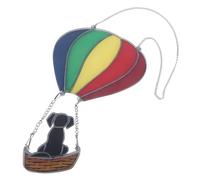 SUPVOX Colgantes De Ventana Decorativos con Perro y Decoración De Jardín Manualidad Unids