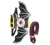 SUPVOX Collar de Ojos de Cuerda para Mascotas Cuerda de tracción Kit de Correa para Caminar Gato Correa para Que caminen arnés para Gatos Estilo sintió