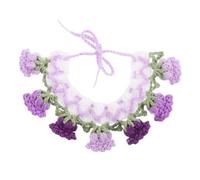 SUPVOX Collar para Perros y Gatos Mano con Bufanda y Babero para Mascotas Accesorio Adaptable para Diario y Ocasiones Especiales