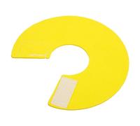 SUPVOX Collar Protector Antimordeduras para Loros Cónico de Microfibra Transpirable Tamaño S Amarillo para Recuperación de Aves Mascotas Pequeñas