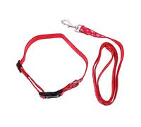 SUPVOX Collar y Correa para Mascotas Ajustable Conjunto De Navidad Patrón De Nieve