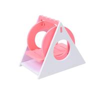 SUPVOX Columpio Triangular Ecológico para Mascotas Pequeñas Adecuado para Ratones Ratas y Hámsteres Juguete De