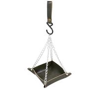 SUPVOX Comedero Colgante para Pájaros Exterior, Alimentador Transparente para Loros y Cacatúas, Contenedor de Comida Resistente Prueba de Derrames, Suministro Práctico para Jaulas