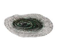 SUPVOX Comedero para y Abejas De Cerámica Plato De Agua para Jardín Alimentador Exterior De Aves Diseño Elegante y Gran Capacidad para Decoración De