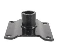 SUPVOX Conector Metálico para Reemplazo de Chasis de Silla Hidráulica de Salón, Accesorio Resistente para Reparación de Sillas de Peluquería, Base Cuadrada Pequeña Tornillos para Montaje