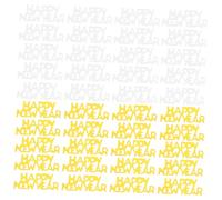 SUPVOX Confeti de Plástico para Fiesta de Año 450 Piezas Mixtas Oro y Plata Brillante Decoración de Mesa Suministros para Eventos Festivos