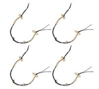 SUPVOX Contador de Dedos de Latón para Oración Budista 2 Unidades, Herramienta Portátil para Contar Cuentas de Meditación y Pulsera Diy, Accesorio para Rituales y Prácticas Espirituales