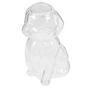 SUPVOX Copa de Cóctel de Vidrio Transparente en Forma de Perro, Vaso para Beber Casero, Copa para Fiesta Nocturna y Festival, Multiusos para Vino y Cerveza, Diseño Creativo para Hogar