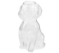 SUPVOX Copa de Whisky de Cristal Forma de Perro Transparente, Vaso Pequeño para Cerveza y Cócteles, Suministro de Barra para Fiestas y Hogar, Taza de Dibujos Animados para Bebidas
