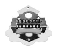 SUPVOX Cordal Guitarra Mandolina Metal Cromado Repuestos Accesorios Sonido Estable