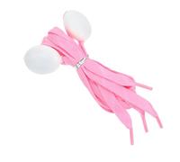 SUPVOX Cordones Luminosos LED Planos para Zapatillas Deportivas Par Rosa Resistentes y Brillantes para Correr Patinaje y Actividades Nocturnas al Aire Libre