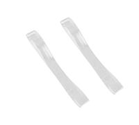 Supvox Correa de zapatos transparente para mujer de 12 pulgadas soporte elástico para tacones altos sueltos, cordones antideslizantes y extraíbles para uso diario y fiesta