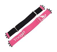 SUPVOX Correa Elástica de Repuesto para Gafas de Esquí Ajustable, 2 Piezas Rosa, Retenedor Liberación Rápida para Cascos de Snowboard, Atv y Deportes de Invierno