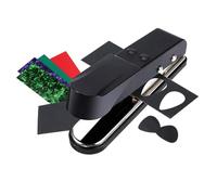 SUPVOX Cortador de Puas Guitarra Portátil con Resorte Fuerte Herramienta DIY para Fabricar Plumillas Abs Celuloide y Derlin Compatible con Guitarra Ukelele Color Color Aleatorio