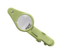 SUPVOX Cortaúñas Para Bebés Linterna y Lupa, Acero Metálico Seguro, Tamaño Compacto, Cuidado De Uñas Delicadas Para Recién Nacidos y Niños Pequeños, Herramienta Portátil Para Uso Familiar, Color Verde