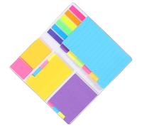 SUPVOX Cuaderno de Piel Sintética Grande para Oficina y Estudiantes Libreta de Notas de Agenda Diaria Papel Grueso Cuaderno Multiusos Portátil para Planificación y Escritura Creativa