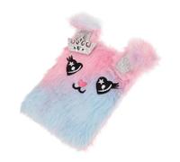 SUPVOX Cuaderno Peluche con Diseño de Gato Diario Infantil y Suave para Niñas Cuaderno de Notas y Portátil para Escritura Creativa y Regalo para