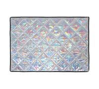 SUPVOX Cubierta Aislante para Congelador Exterior 99x70 Cm, Protector Doble Cara Acabado Láser Resistente, Manta Térmica para Refrigeradores y Congeladores Horizontales, Uso en Garaje