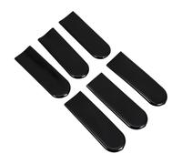 SUPVOX Cubierta de Manija para Válvula de Bola de Pvc Suave, Tamaño 30x3x100 Mm, Juego de 6 Piezas, Protector Plano Ergonómico para Manijas de Grifo de Agua, Adecuado para