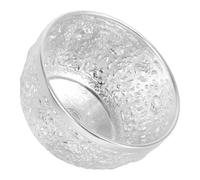 SUPVOX Cuenco Decorativo Redondo de Metal Tallado a Mano para Vajilla de Restaurante y Uso Doméstico, 1 Pieza para Sopas y Ensaladas