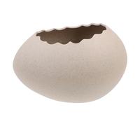 SUPVOX Cuenco Grande para Postres Forma de Cáscara de Huevo, Bol Creativo para Helado y Repostería, Adorno Artístico para Decoración del Hogar, Vajilla Original para Uso en Cocina