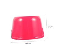 SUPVOX Cuenco para Mascotas Color Candy Plástico Seguro para Perros y Conejos Recipiente Cómodo para Comida y Agua Diseño Atractivo y Portátil