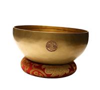 SUPVOX Cuenco Tibetano Mazo para Meditación Yoga y Relajación Cuenco Budista de Metales para Terapias de Sonido y Sesiones de Yoga Color Aleatorio