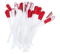 SUPVOX Cuerda de Escalada para Piano 50 Piezas Correa de Cuero para Afinación Accesorio de Instrumento Duradero y Resistente para Reparación y Mantenimiento de Pianos Verticales