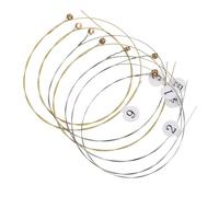 SUPVOX Cuerdas de Lira Duraderas 16 Piezas Juego Completo de Repuesto para Instrumento Musical Arpa Lira Sonido Nítido y Armónicos Ricos Accesorios Prácticos para Músicos y Estudiantes