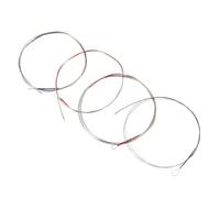 SUPVOX Cuerdas para Pipa Juego Completo 4 Piezas Alambre de Acero Accesorios de Repuesto Tensión Estándar para Músicos y Estudiantes