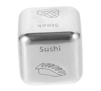 SUPVOX Datos de Comida de Acero Inoxidable Dados Decisores para Cenas Dados para Elegir Alimentos para Decisiones Culinarias Reuniones Sociales