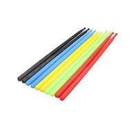 SUPVOX De Baquetas Profesionales De Nailon Negras, Palo Ligero Para Tambor, Accesorio Duradero Para Batería, Uso Musical y Práctica