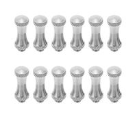 SUPVOX de Decorativos Accesorios para Peluquería Profesional para Tijeras de 12 Piezas Acero Inoxidable Plata, Fáciles de Montar