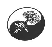 SUPVOX De Pared De Decoración De Pared De Árbol Hierro Diseño Nórdico Decoración Del