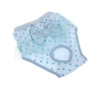 SUPVOX De Perro Ajustables y Transpirables para Perros Pantalones Sanitarios para Cachorros Prevención De Contaminación y Limpieza Ciclo Menstrual s Azul