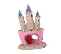 SUPVOX Decoración de Acuarios Castillo Paisajístico Accesorio para Pecera Refugio Seguro para Peces Maqueta de Castillo Fácil de Limpiar para Agua y Agua