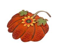 SUPVOX Decoración de Calabaza de Hierro Simulado para Pared Adorno Colgante de para Interiores y Exteriores para y Celebraciones de Acción de Gracias