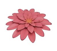 SUPVOX Decoración de Pared con Colgante Floral de Hierro Forjado DIY para Interiores Diseño Compacto y Reutilizable para y Hogareño Rosa