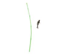 SUPVOX Decoración Mini Caña de Pescar de Resina Duradera para Acuario Diseño Realista Simulación Micro Paisaje Adorno Seguro y Resistente para Decoración Temática