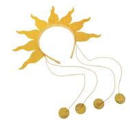 SUPVOX Diadema de Llama de Brillante para Fiesta con Efecto Visual Deslumbrante, Ligera y Cómoda para y Adultos, Accesorio Versátil para Halloween, y Festivales