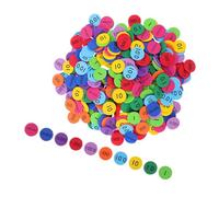 SUPVOX Discos Matemáticos Eva para Niños, 200 Piezas Redondas para Estimular Creatividad E Inteligencia en Hogar y Educación Primaria