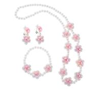 SUPVOX Diseño Incluido Festivales Boda Accesorios Para Pequeños Princesa Flor Joyas Simulación - Juego Incluye Bodas Pulsera Acentos De Té Niñas Con Días Festivos Y Pequeños