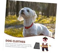 SUPVOX Disfraz Perro Pirata Algodón Resistente para Halloween Ropa Mascotas y Temática para Fiestas y Cosplay Adecuado para Perros Pequeños y Actividades Interiores y Exteriores