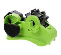 SUPVOX Dispensador de Cinta Adhesiva Multifuncional Semi-automático 1-3 Pulgadas, Cortador Práctico Soporte Verde 46 Mm para Oficina y Papelería, Herramienta para Varios Rollos