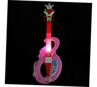 SUPVOX Educación temprana de violín Juguete de Instrumento Violín para tontos Juguete de violín para Instrumento Musical de Juguete Violin para violín Falso Metal Rosa