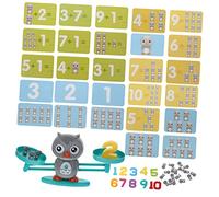 SUPVOX Educativo Matemática para Juguete de Desarrollo Cognitivo y Habilidades Matemáticas Regalo Infantil para Aprendizaje y Estimulación Temprana