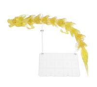 SUPVOX Efectos de Exhibición para Figuras de Acción Soporte Diseño Dragón Amarillo Reutilizable para Decoración y Colección de Modelos